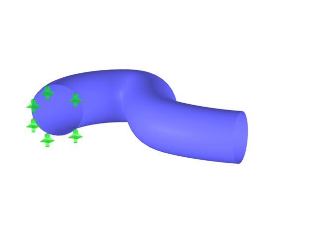 Pipe Cross-Section as Surface Model