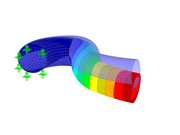 Pipe Cross-Section as Surface Model