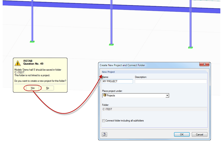 RFEM Query and Connection Option