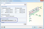 Failure of Elastic Foundation in RSTAB