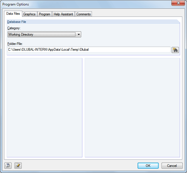 Setting Working Directory