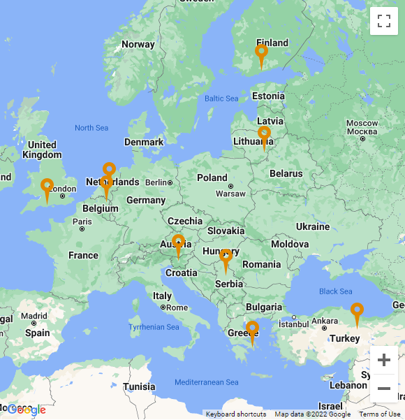 Locations and Resellers