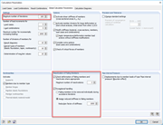 RSTAB Dialog Box "Calculation Parameters"