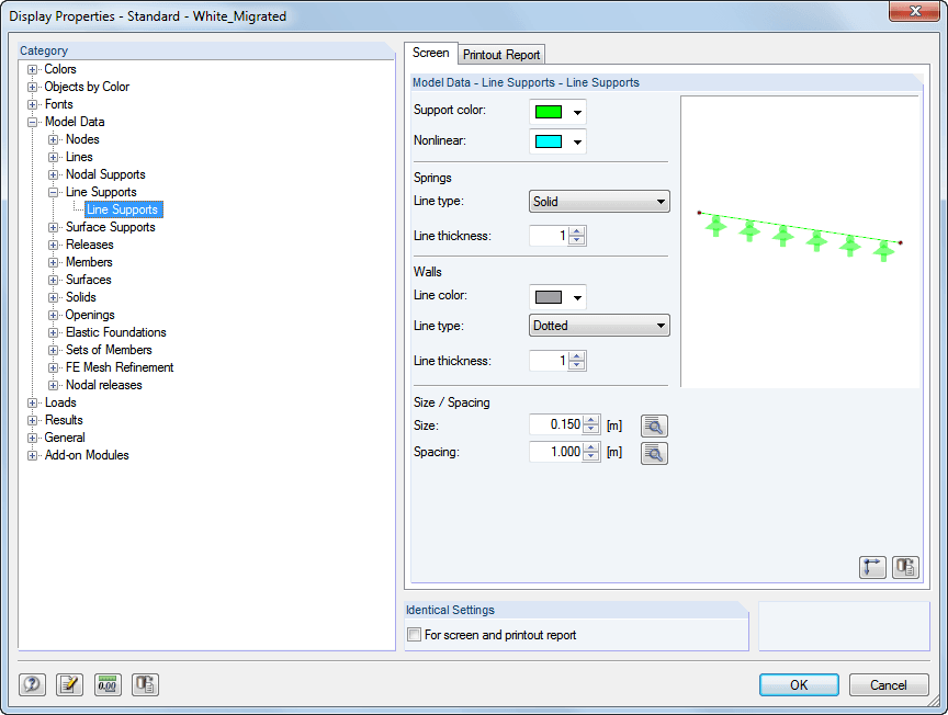 Editing Display Properties