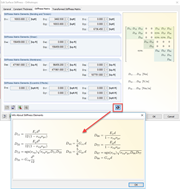 Stiffness Elements of Ribbed Slab