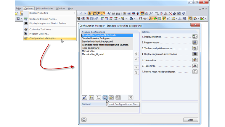 User-Defined Configuration