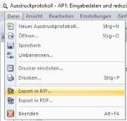 Export to RTF
