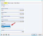 Selecting Taper Shape