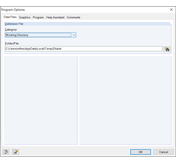Working Directory of Program