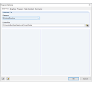 Working Directory of Program