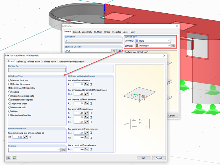 Editing Surface Stiffness