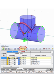 Selecting Objects via Table Window