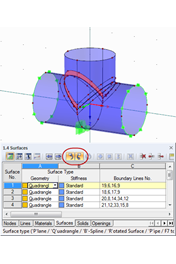 Selecting Objects via Table Window
