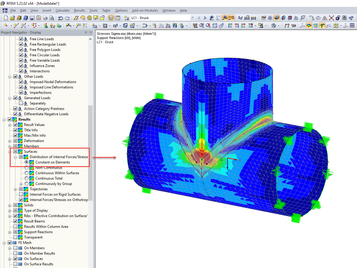 Constant Smoothing of Surfaces