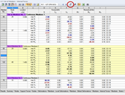 Displaying Results of Sets of Members in Table
