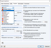 Setting Program Language