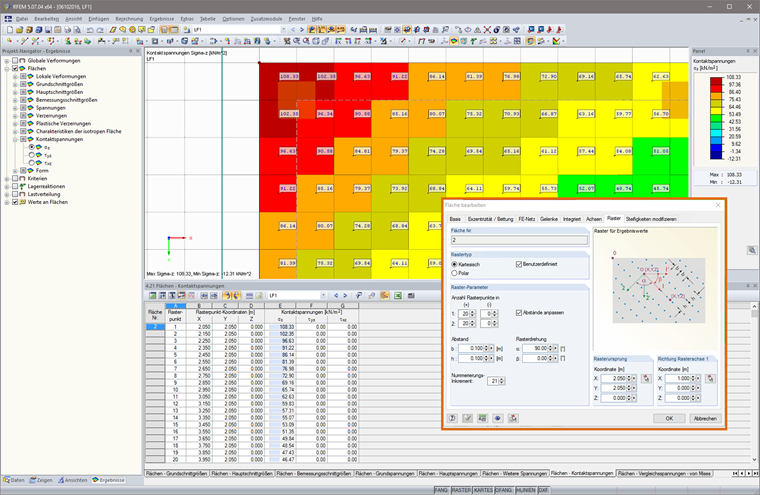 Adjusting Grid to Surface