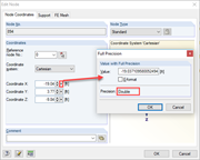 Full Precision for Nodes