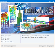 Dialog Box "Authorization"