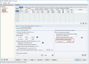 Settings for Limit of Crack Width