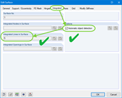 Check of Integrated Objects