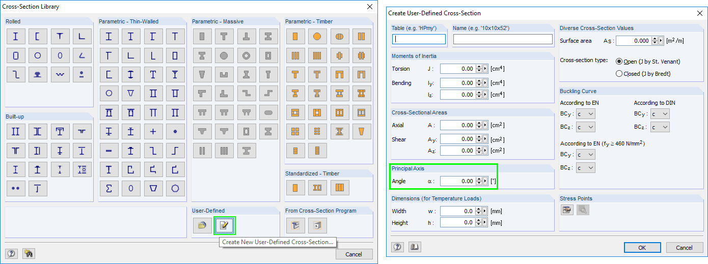 Creating New User-Defined Cross-Section in Cross-Section Library