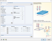 Surface Load with Initial Temperature and Difference