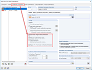 Reducing Number of Generated Combinations
