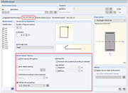 Default Options for Stirrup Layout