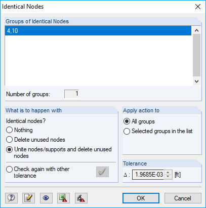 Model Check for "Identical Nodes"