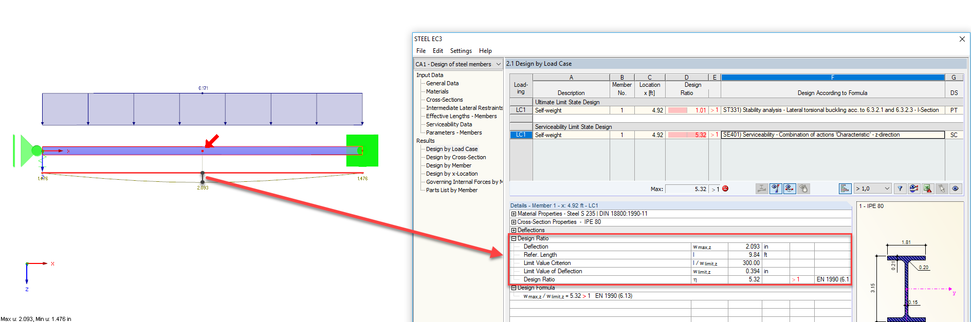 Deformations in Working Window and in Add-on Module