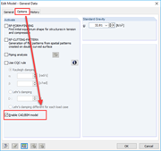 Option "Enable CAD-BIM Model"