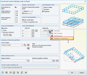 Creating Surface Load from Multilayer Composition