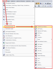 Model Generator in RSTAB