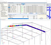 Window for Displaying Calculated Mode Shape (Critical Buckling Shape)