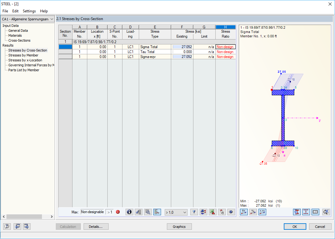 Failed Design in STEEL