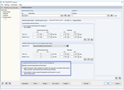 Required Longitudinal Reinforcement Options for Shear Force Design