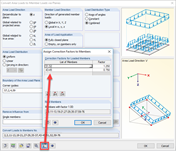 Dialog Box "Assign Correction Factors to Members"