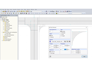 Cross-Section in SHAPE-THIN with Point Elements (Highlighted in Red)