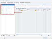 Generated Load Combinations