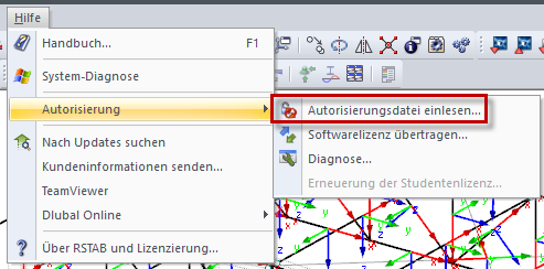 Loading Authorization File