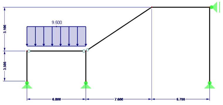 Structural System with Loading