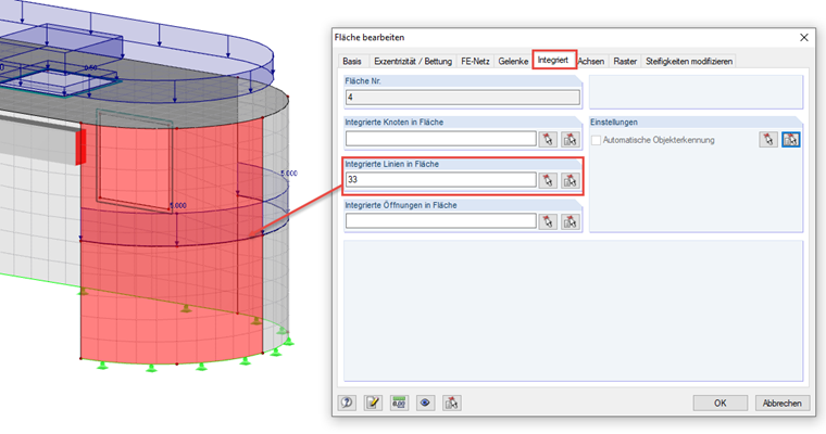 Integrating Line into Surface