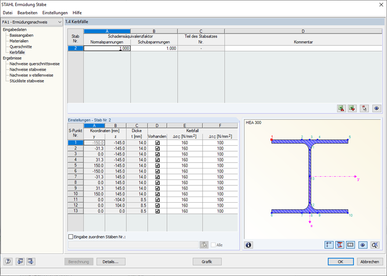 Input Dialog Box "Detail Categories"