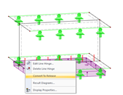 Converting Line Hinge into Release