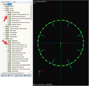 Displaying Local Coordinate Systems
