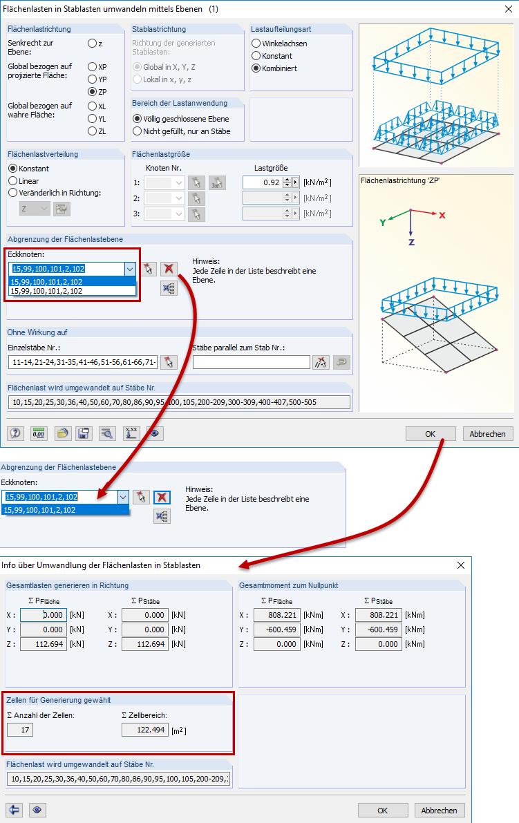 Deleting Identical Corner Nodes