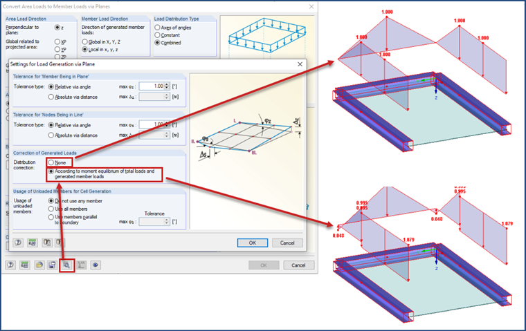Correcting Generated Loads