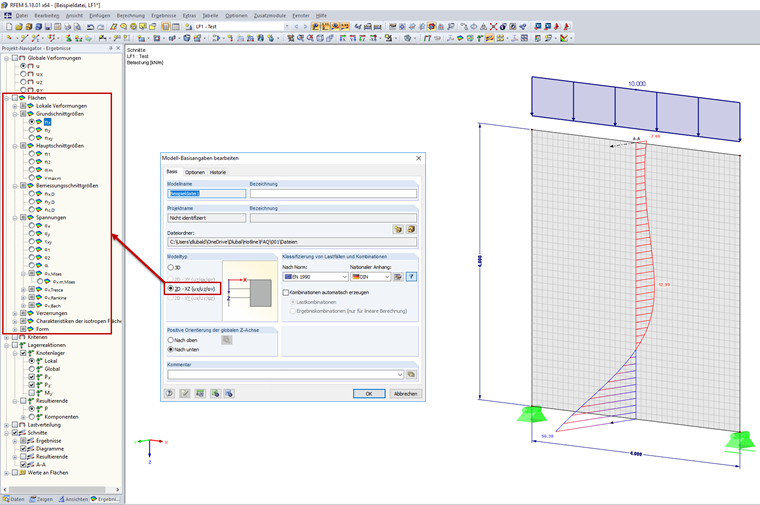 2D System and Surface Results
