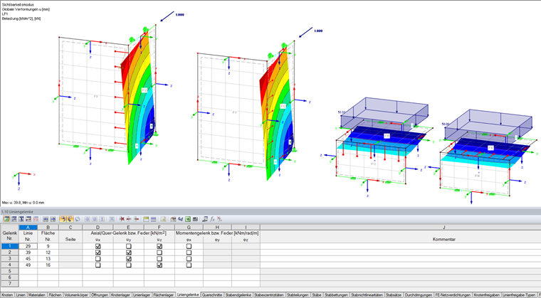 Orientation of Line Hinges